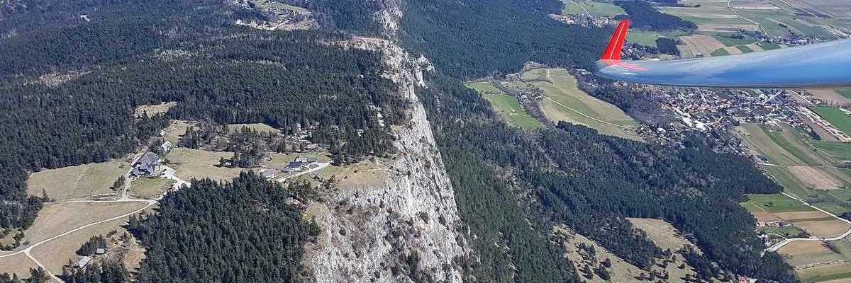 Verortung via Georeferenzierung der Kamera: Aufgenommen in der Nähe von Gemeinde Hohe Wand, Österreich in 1300 Meter
